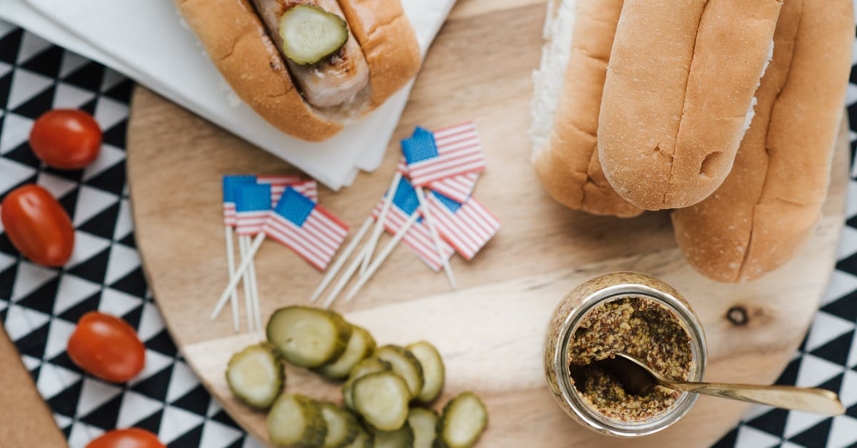 'Lighter' version of American breakfast - Cooked Food on the Wooden Tray
