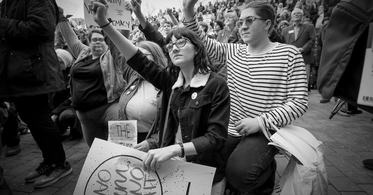 A thinner béarnaise? - Grayscale Photo of People Holding Banner A thinner béarnaise? - Grayscale Photo of People Holding Banner