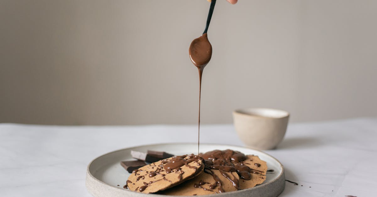 Add sugar to Taco Seasoning? - Crop unrecognizable chef pouring chocolate syrup on pancakes in plate on table on gray background Add sugar to Taco Seasoning? - Crop unrecognizable chef pouring chocolate syrup on pancakes in plate on table on gray background