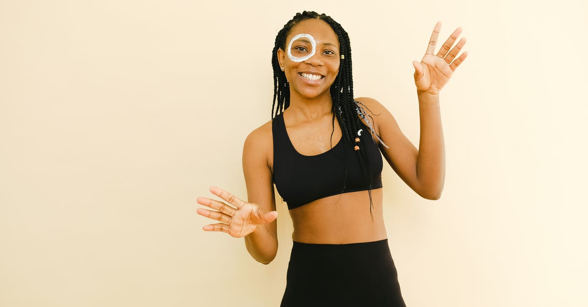 Adding moisture to gluten free muffins - Happy African American female with white circle of moisturizing cream on face smiling and looking at camera Adding moisture to gluten free muffins - Happy African American female with white circle of moisturizing cream on face smiling and looking at camera