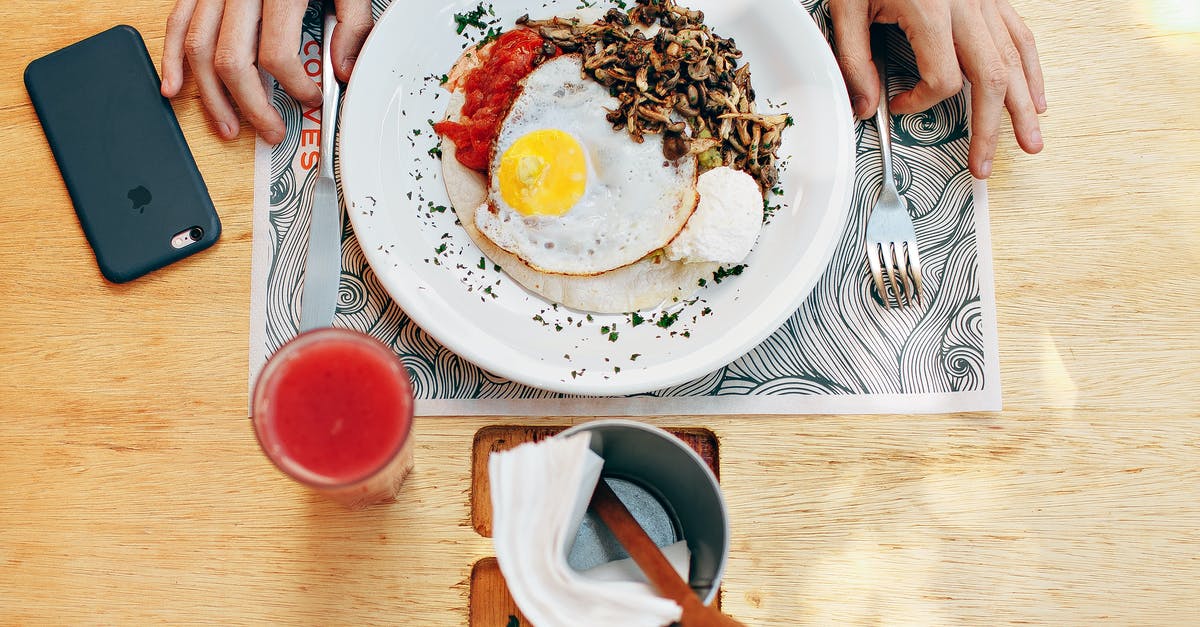 Amount of food to prepare for bagel & lox brunch - Fried Egg With Plain Rice on White Plate Beside Stainless Steel Fork With Clear Drinking Glass on Top Table Amount of food to prepare for bagel & lox brunch - Fried Egg With Plain Rice on White Plate Beside Stainless Steel Fork With Clear Drinking Glass on Top Table