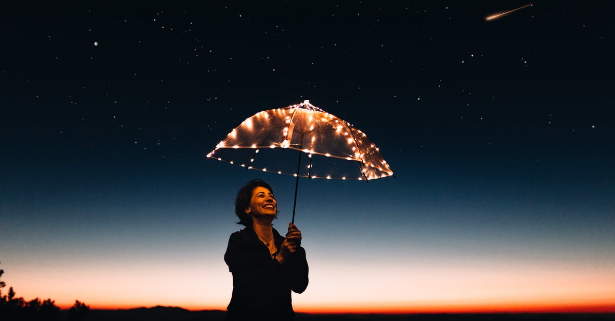 Any magic formulas for roasting a gammon joint? - Woman Using Umbrella With Lights