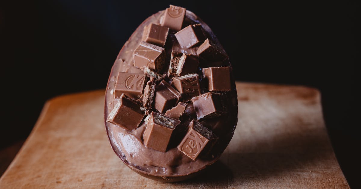 Are all dark chocolates with the same amount of cocoa equal? - Photo Of Chocolate On An Egg Shape Are all dark chocolates with the same amount of cocoa equal? - Photo Of Chocolate On An Egg Shape