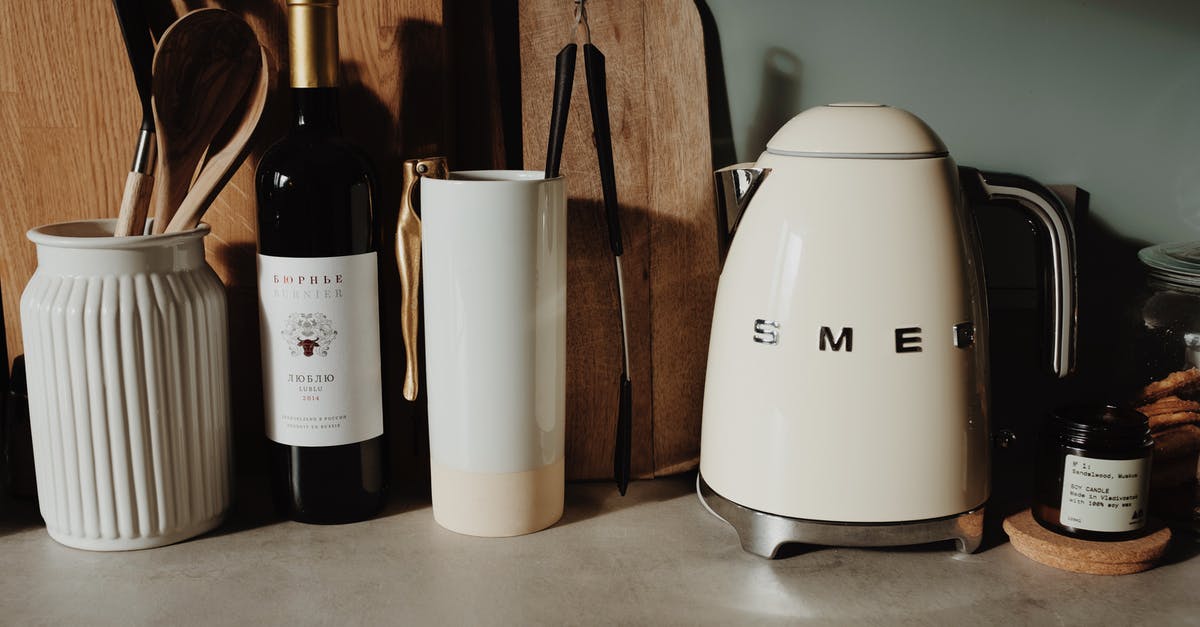 Are chalk labels on food jars safe to use in the kitchen? - Smeg Electric Kettle Are chalk labels on food jars safe to use in the kitchen? - Smeg Electric Kettle