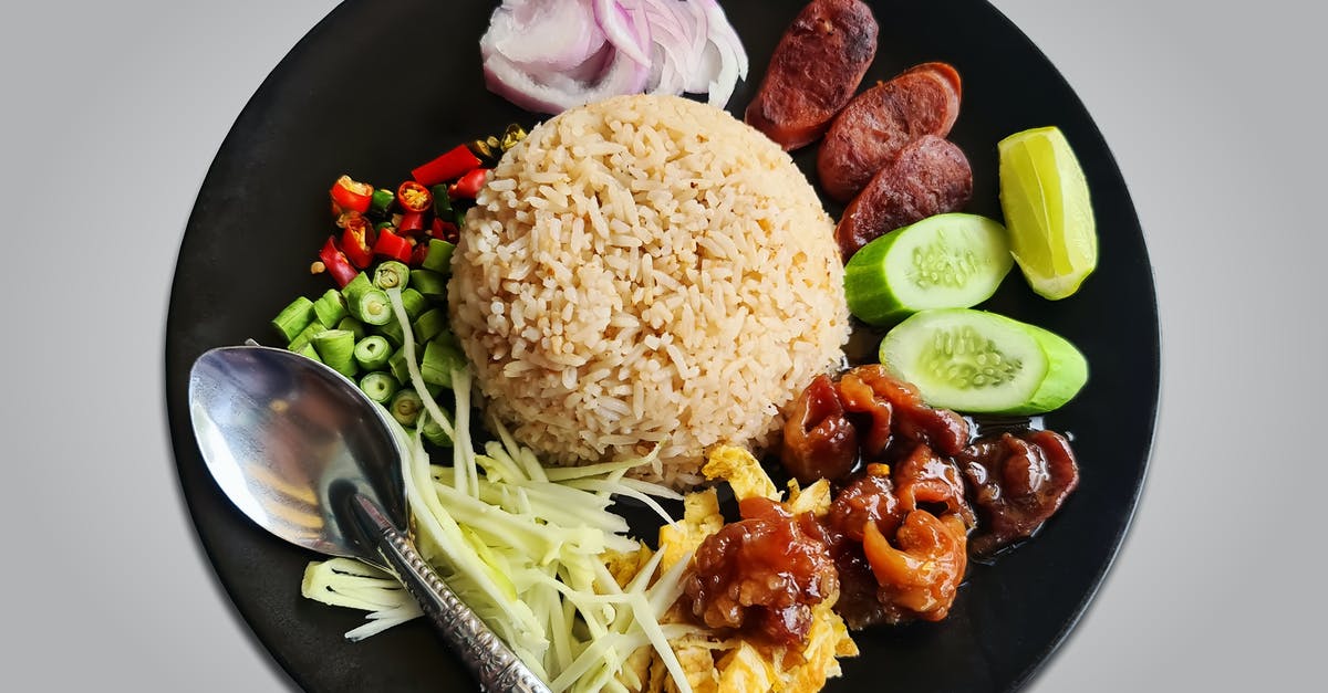 Are my refrigerated pork chops & onions safe to eat? - Cooked Rice With Sliced Cucumber and Sliced Meat on Black Ceramic Plate Are my refrigerated pork chops & onions safe to eat? - Cooked Rice With Sliced Cucumber and Sliced Meat on Black Ceramic Plate