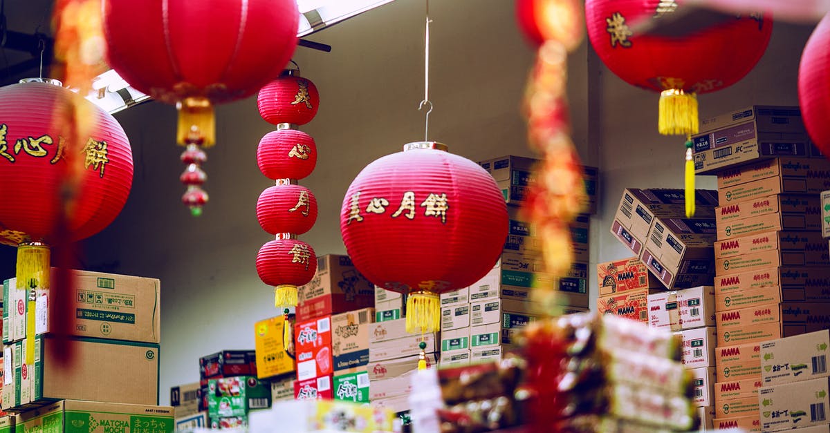 Are the leftovers from making stock good for anything? - Colorful Chinese lanterns hanging amidst carton boxes with food in storage on market Are the leftovers from making stock good for anything? - Colorful Chinese lanterns hanging amidst carton boxes with food in storage on market