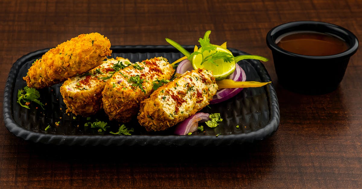 Are the molecular gastronomy additives kosher? - Fried Chicken on Black Plastic Tray Are the molecular gastronomy additives kosher? - Fried Chicken on Black Plastic Tray