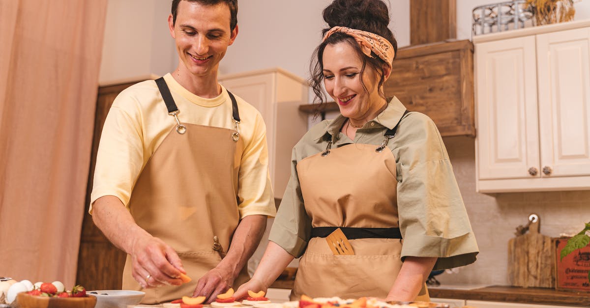Are there low-fat substitutes for shortening in baking? - Man in Brown Apron Standing beside Woman in Brown Apron Are there low-fat substitutes for shortening in baking? - Man in Brown Apron Standing beside Woman in Brown Apron