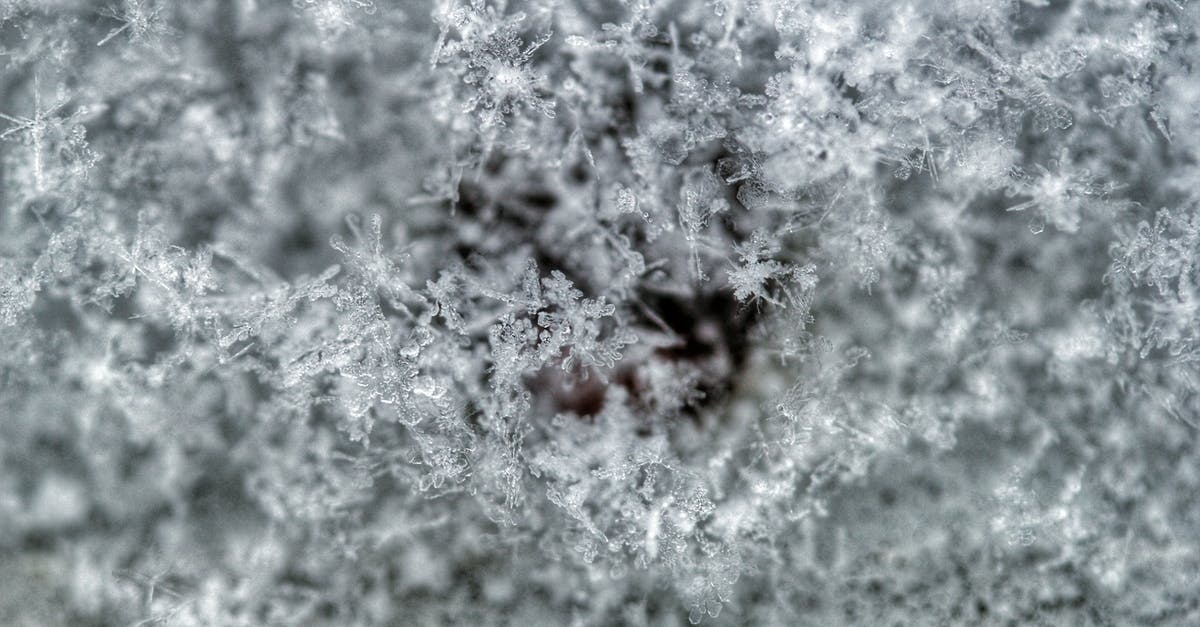 Avoid ice crystals in frappuccino - Snow Covered Ground Avoid ice crystals in frappuccino - Snow Covered Ground
