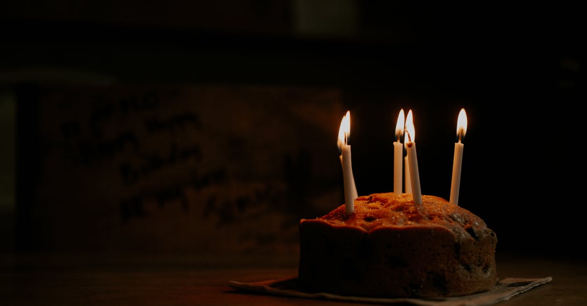 Baking madeleines without burning them - Lighted Candles on a Cake Baking madeleines without burning them - Lighted Candles on a Cake