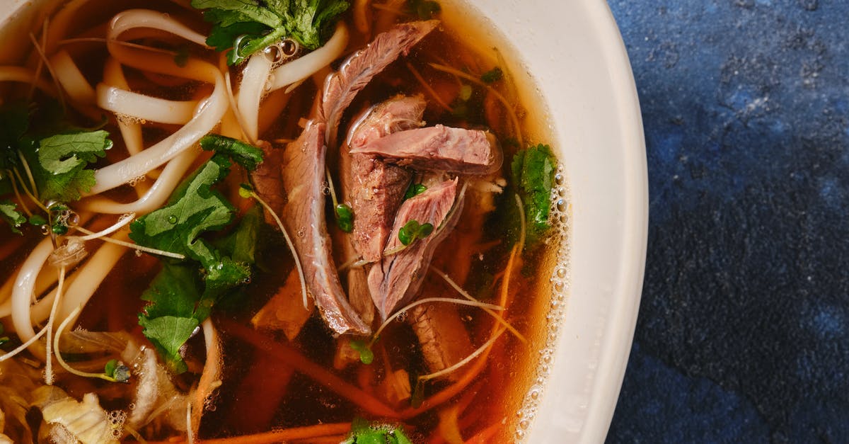 Beef Broth - What Went Wrong? - White Ceramic Bowl With Soup Beef Broth - What Went Wrong? - White Ceramic Bowl With Soup