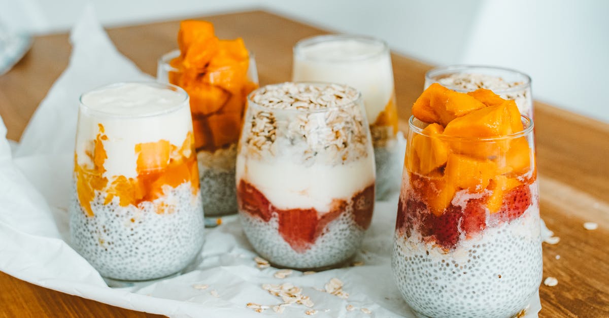 best dairy-free yogurt for meat marinade (Biriyani) - Chia Seeds and Yoghurt Cream on Clear Glasses best dairy-free yogurt for meat marinade (Biriyani) - Chia Seeds and Yoghurt Cream on Clear Glasses