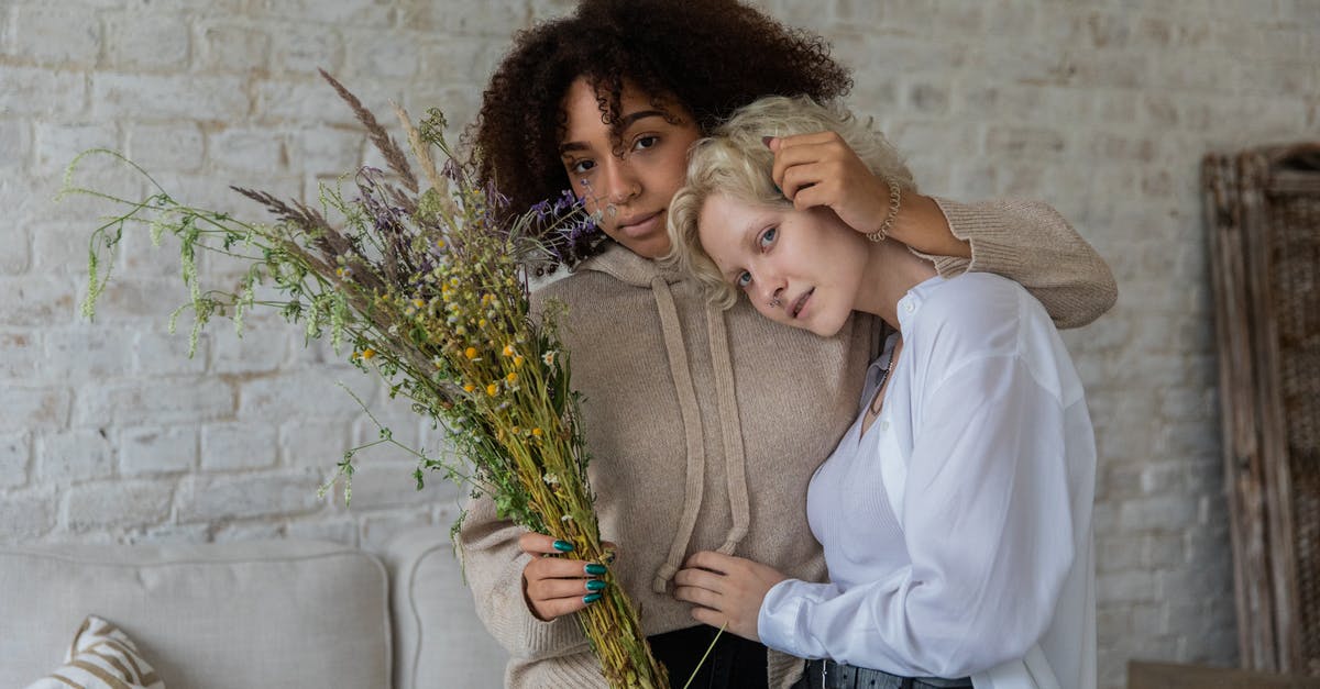 Best way to Sous vide two steaks to different temperatures - Multiracial women hugging in cozy room Best way to Sous vide two steaks to different temperatures - Multiracial women hugging in cozy room