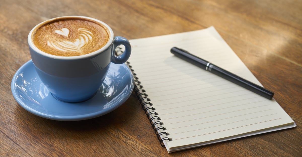 Blue floaters in canned hot peppers - Coffee on Saucer Beside the Notebook Blue floaters in canned hot peppers - Coffee on Saucer Beside the Notebook