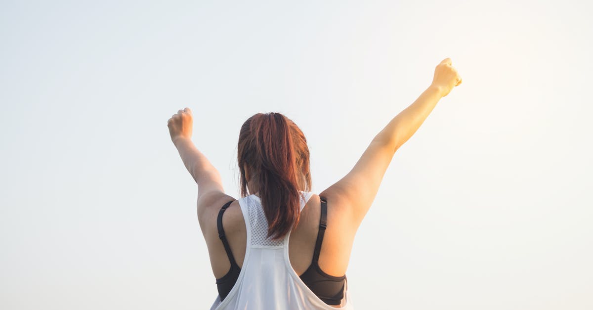 Bourboning up a ganache - Woman Wearing Black Bra and White Tank Top Raising Both Hands on Top Bourboning up a ganache - Woman Wearing Black Bra and White Tank Top Raising Both Hands on Top