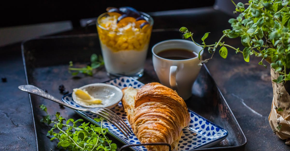 Bread and butter pudding - but with juice? - Croissant With Butter Bread and butter pudding - but with juice? - Croissant With Butter
