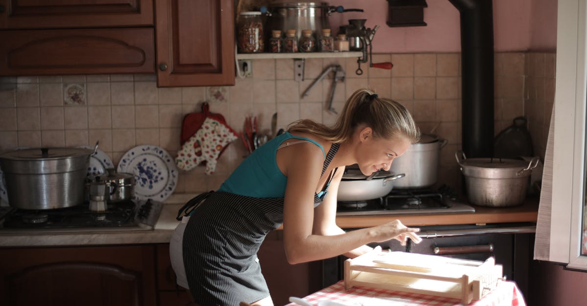 Broiler vs. second baking steel? - Woman in Blue Tank Top Standing Near Kitchen Counter Broiler vs. second baking steel? - Woman in Blue Tank Top Standing Near Kitchen Counter