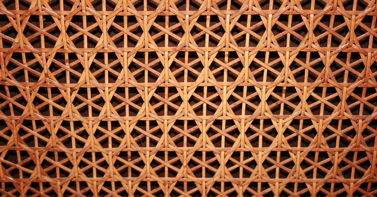 Brown line in back of shrimp - Brown Wicker Surface