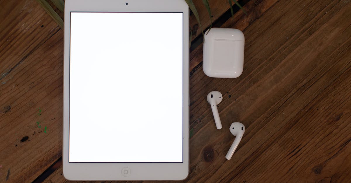 Butter Tablet Eruption - White Ipad on Brown Wooden Table Butter Tablet Eruption - White Ipad on Brown Wooden Table