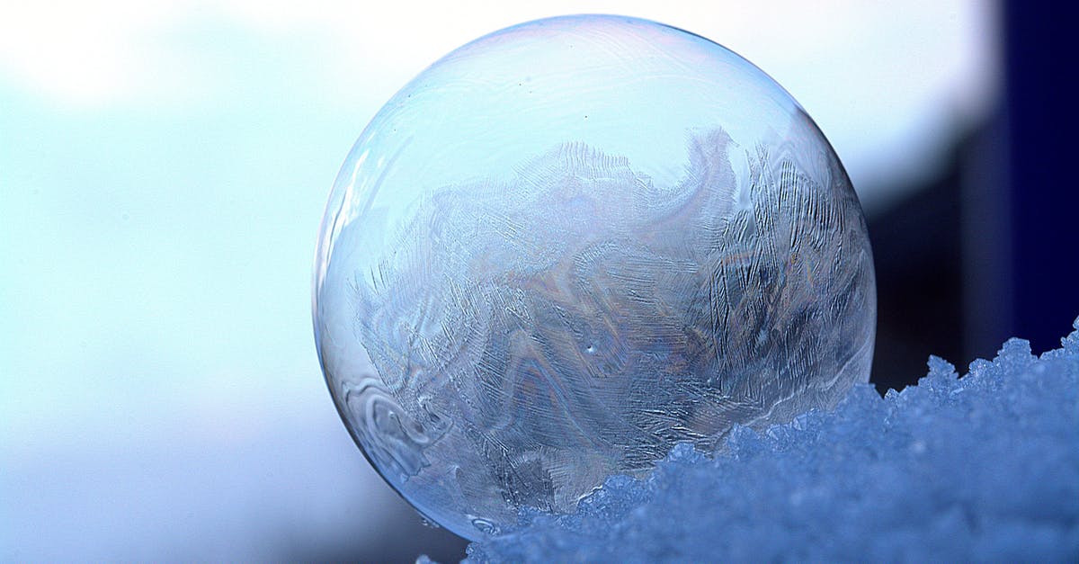 Can cinnamon rolls be frozen after they are shaped? - Close-up of Frozen Water