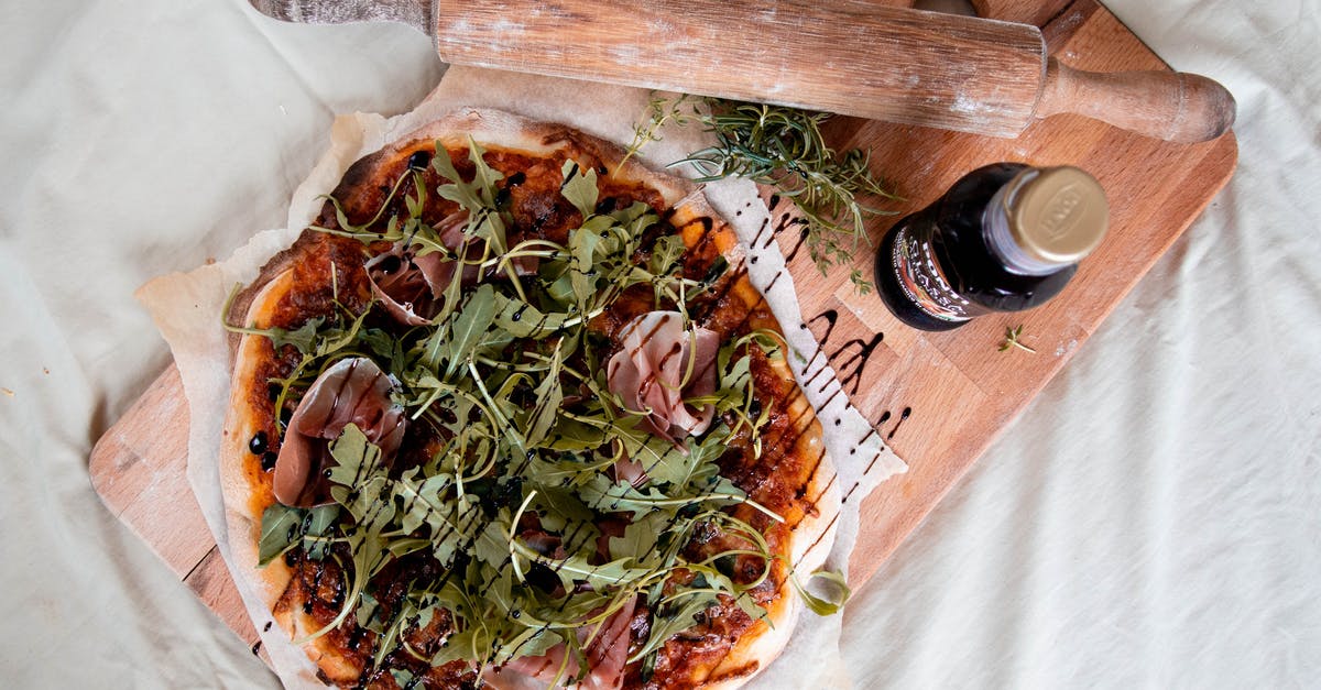 Can homemade vinegar be safely sealed in a bottle? - Prosciutto Pizza on Wooden Chopping Board Can homemade vinegar be safely sealed in a bottle? - Prosciutto Pizza on Wooden Chopping Board