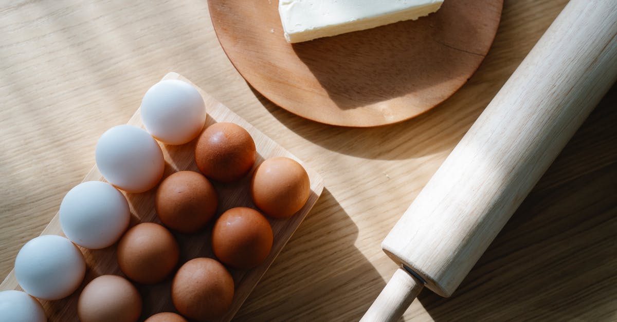 Can I always use butter instead of margarine when baking? - High-Angle Shot of Dairy Products on Wooden Surface Can I always use butter instead of margarine when baking? - High-Angle Shot of Dairy Products on Wooden Surface