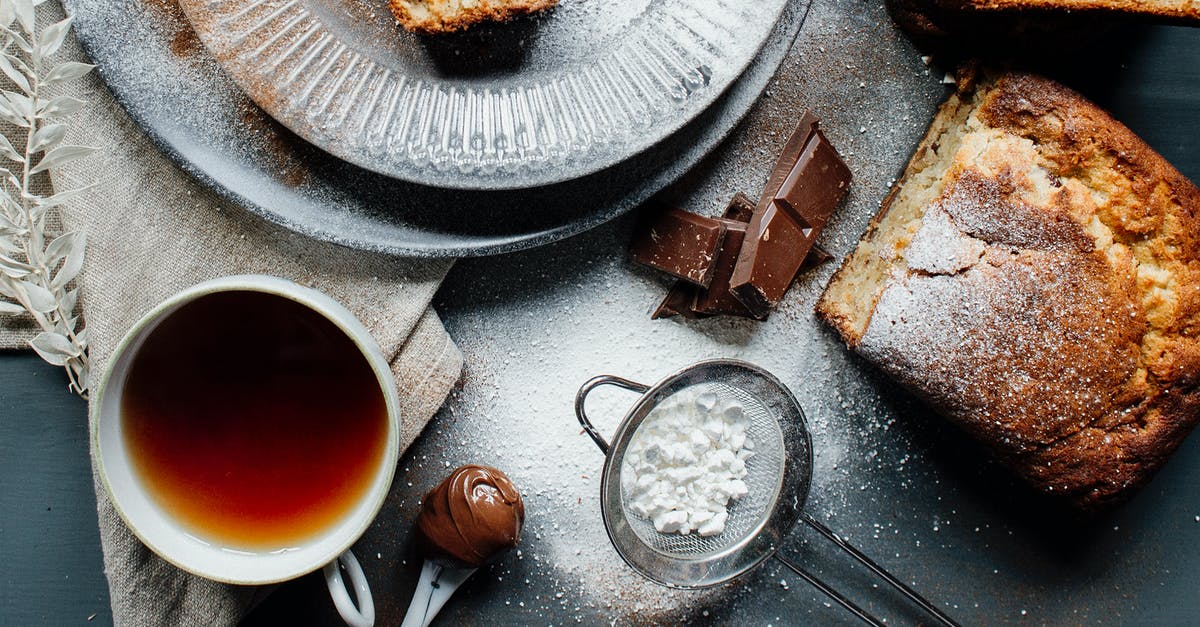 Can I bake cake in an air fryer? - Yummy banana bread served with aromatic black tea