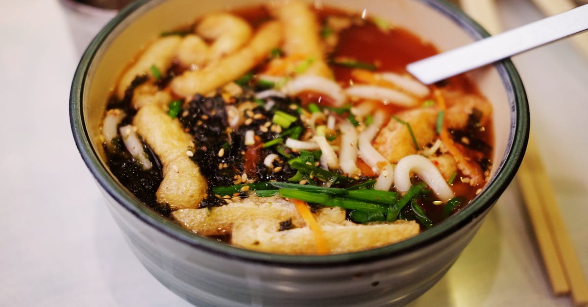 Can I blend hot soup in a ninja? [closed] - Clear Glass Bowl With Soup