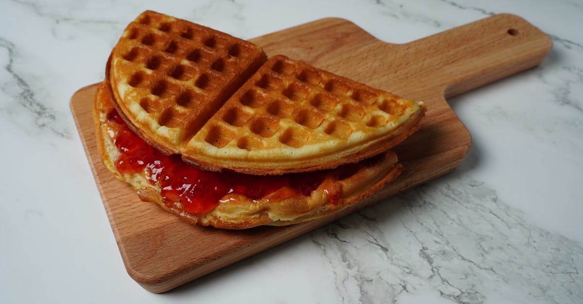Can I convert jam into chutney? - Waffle on Brown Wooden Chopping Board Can I convert jam into chutney? - Waffle on Brown Wooden Chopping Board