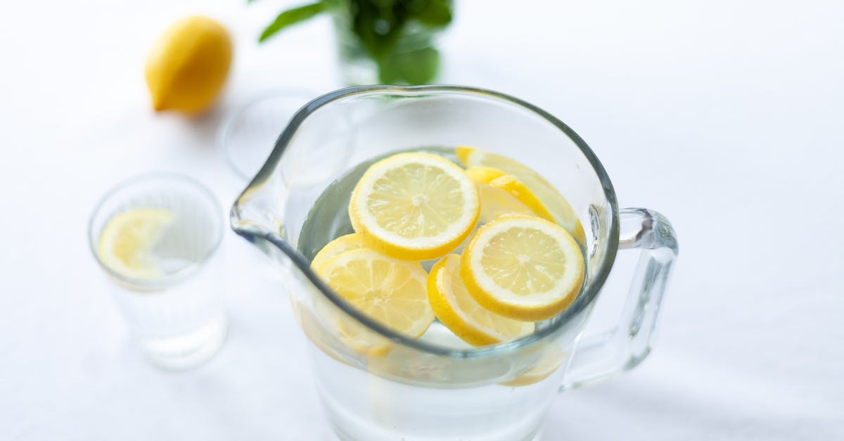 Can I dissolve mint in water and drink it? - Sliced Lemon Fruit in Glass Picher