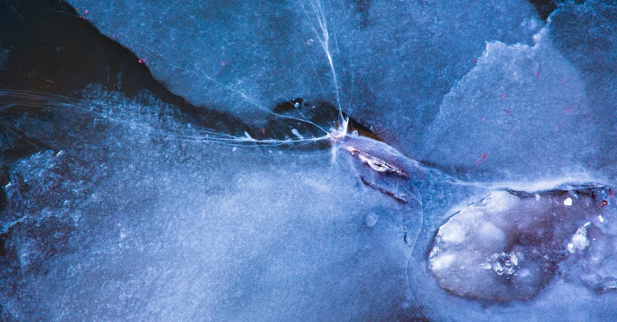 Can I freeze (raw) Brussels Sprouts to mimic the effects of frost? - Full frame textured background of blue ice water with uneven bristly surface covered with cracks Can I freeze (raw) Brussels Sprouts to mimic the effects of frost? - Full frame textured background of blue ice water with uneven bristly surface covered with cracks