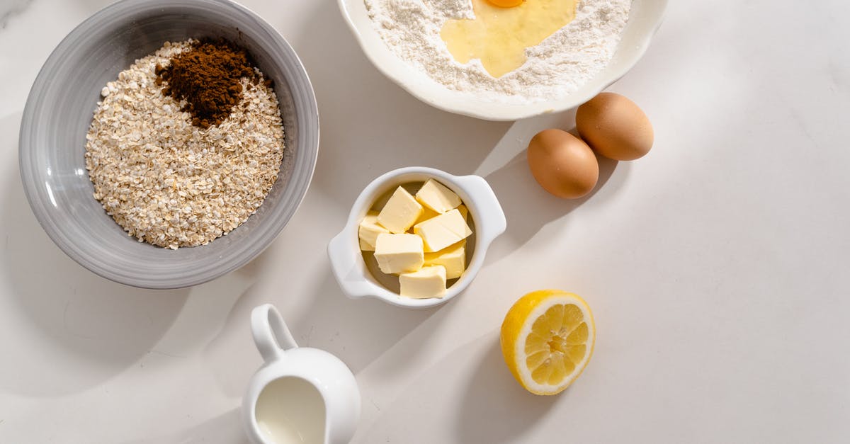 Can I replace milk with eggs in recipes? - Recipe Ingredients on White Surface Can I replace milk with eggs in recipes? - Recipe Ingredients on White Surface