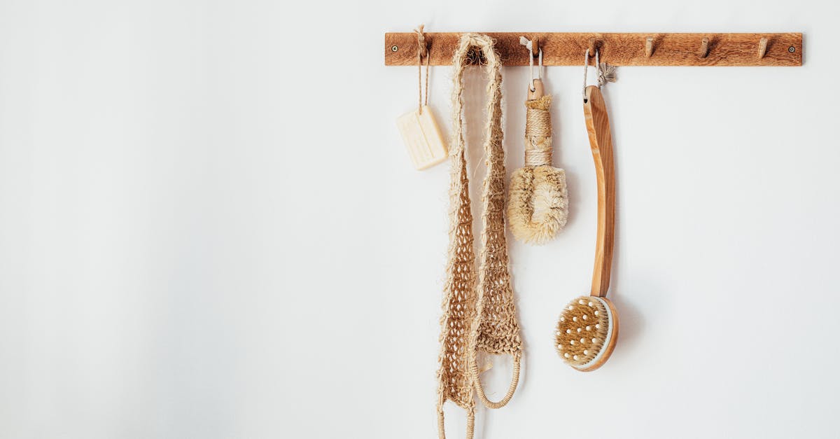 Can I reuse an alginate bath for reverse spherification? - Eco friendly sisal brushes back scrubber and soap hanging on wooden hook hanger in bathroom Can I reuse an alginate bath for reverse spherification? - Eco friendly sisal brushes back scrubber and soap hanging on wooden hook hanger in bathroom