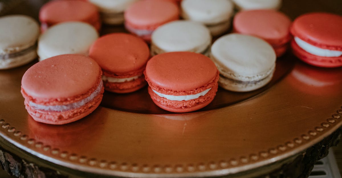 Can I separate cream from powdered whole milk? - From above of colorful macaroons with cream placed on round stand for sweet treat Can I separate cream from powdered whole milk? - From above of colorful macaroons with cream placed on round stand for sweet treat
