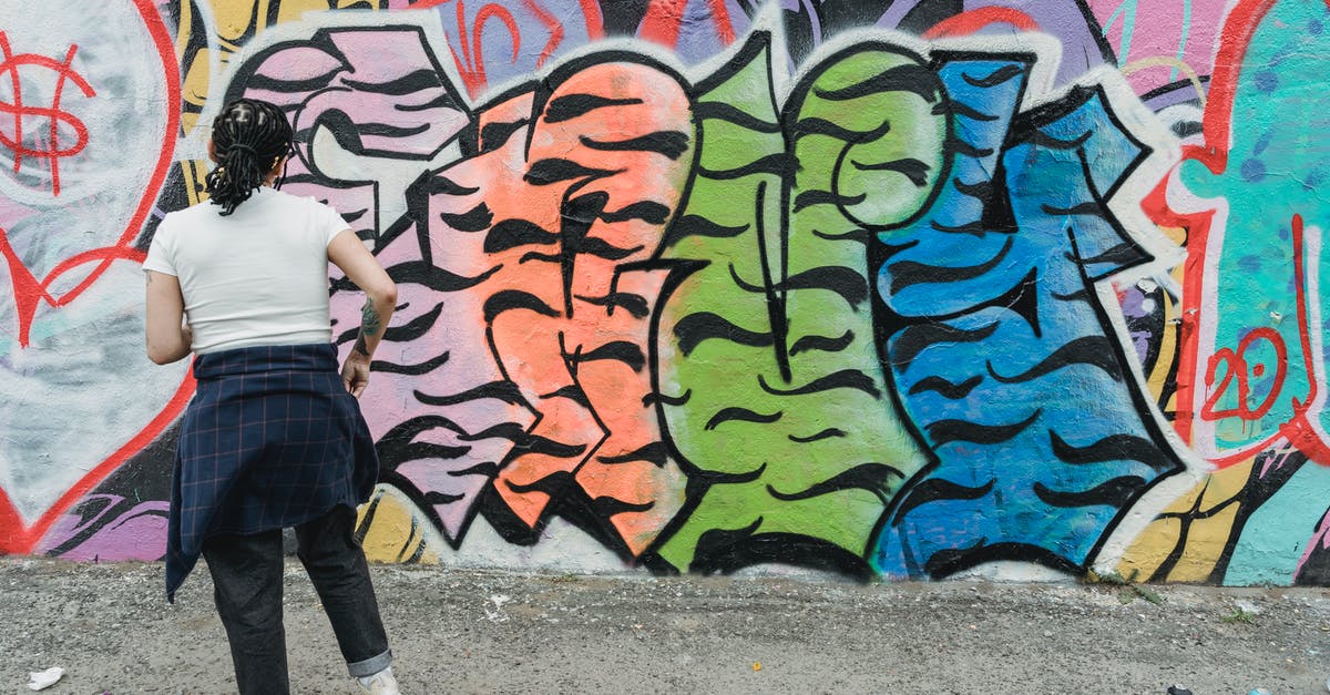 Can I set a creme brulee with agar agar? - Unrecognizable woman painting creative graffiti