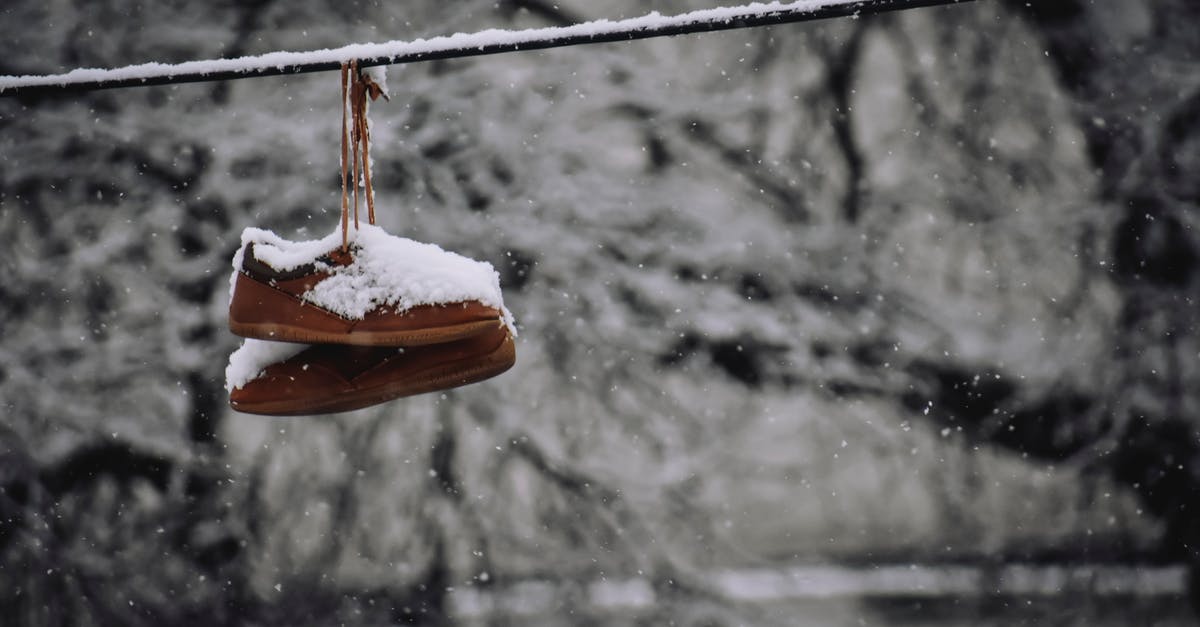 Can I still use frozen beef brisket left out at room temperature for 12 hours? [duplicate] - Old boots hanging on rope in winter day