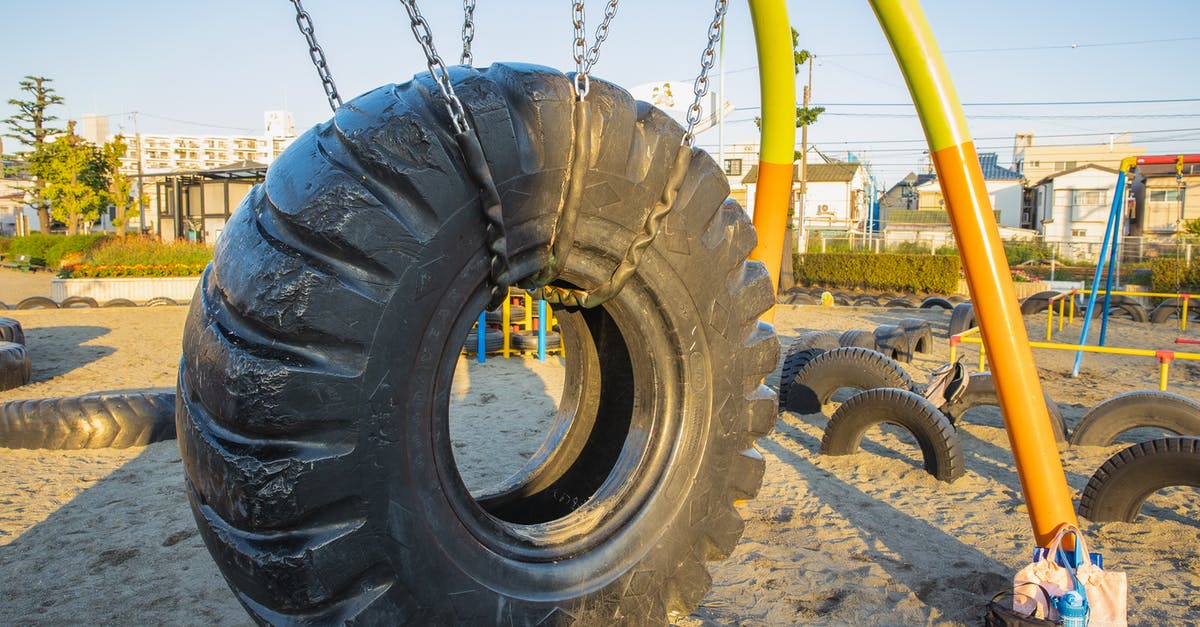 Can I use a metal bowl with rubber bottom as double boiler? - Swing made of huge rubber tyre for kids located on playground in suburb yard Can I use a metal bowl with rubber bottom as double boiler? - Swing made of huge rubber tyre for kids located on playground in suburb yard