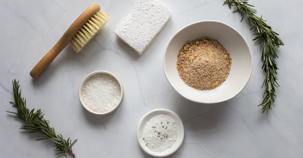 Can I use a rice cooker with flavored rice boxes? - Top view of bowls with ingredients for organic scrub arranged with pumice stone and fresh branches of rosemary Can I use a rice cooker with flavored rice boxes? - Top view of bowls with ingredients for organic scrub arranged with pumice stone and fresh branches of rosemary