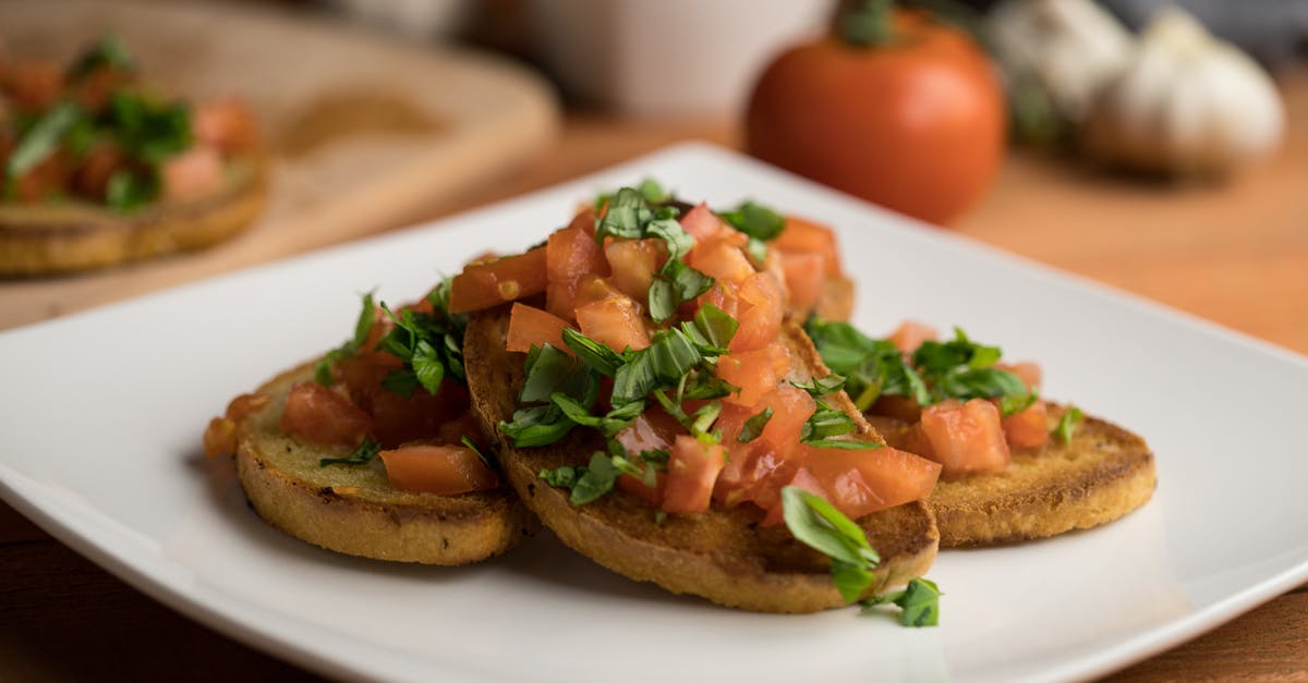 Can I use cilantro instead of basil on a bruschetta? [closed] - Bruschetta 