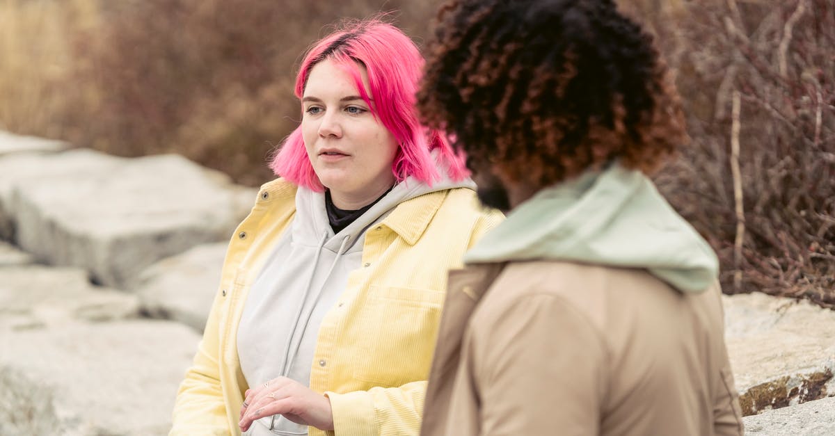 Can I utilise a baking stone to make crepes? - Calm plump female with pink hair and can of soda in hand sitting near faceless African American man during date Can I utilise a baking stone to make crepes? - Calm plump female with pink hair and can of soda in hand sitting near faceless African American man during date