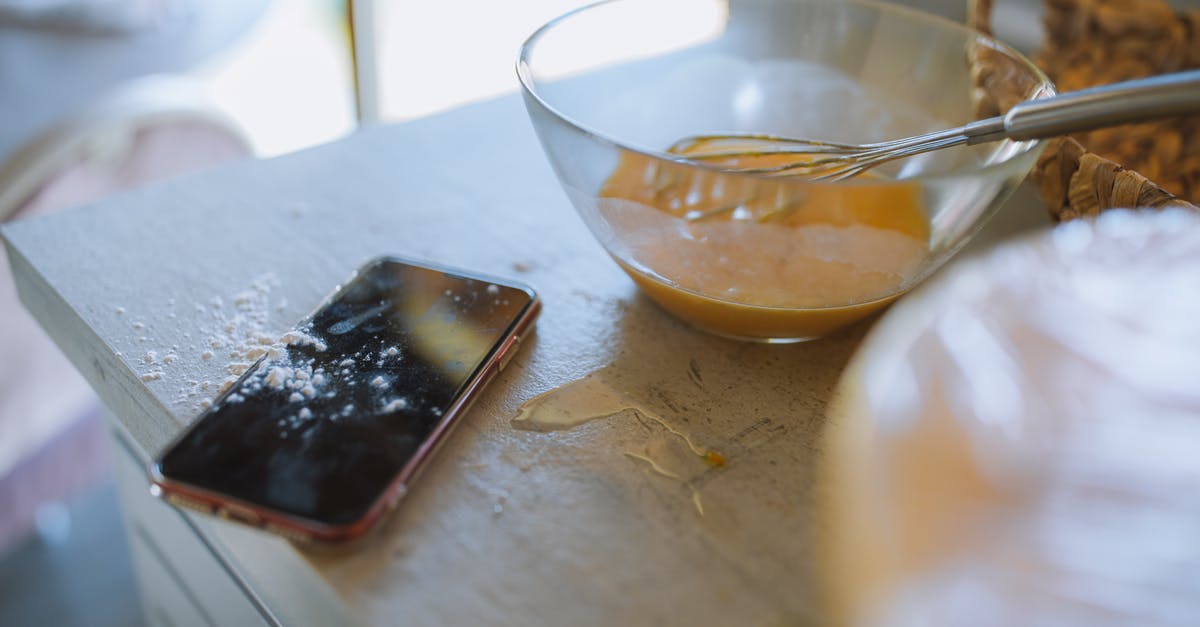 Can I whisk macaron batter like meringue? - Clear Glass Bowl With a Whisk