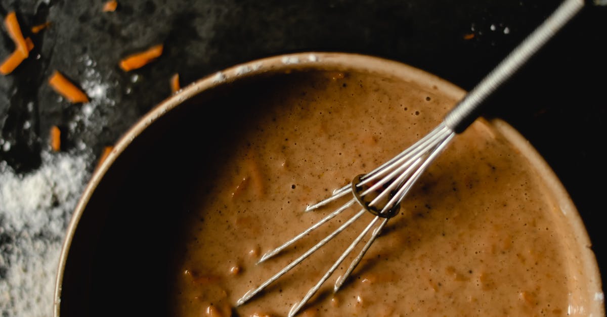 Can I whisk macaron batter like meringue? - A Whisk and Batter in a Bowl