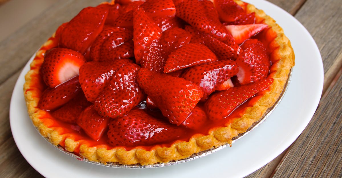 Can you freeze fruit pies after baking - Will this ruin them? - Strawberry Pie On White Plate Can you freeze fruit pies after baking - Will this ruin them? - Strawberry Pie On White Plate
