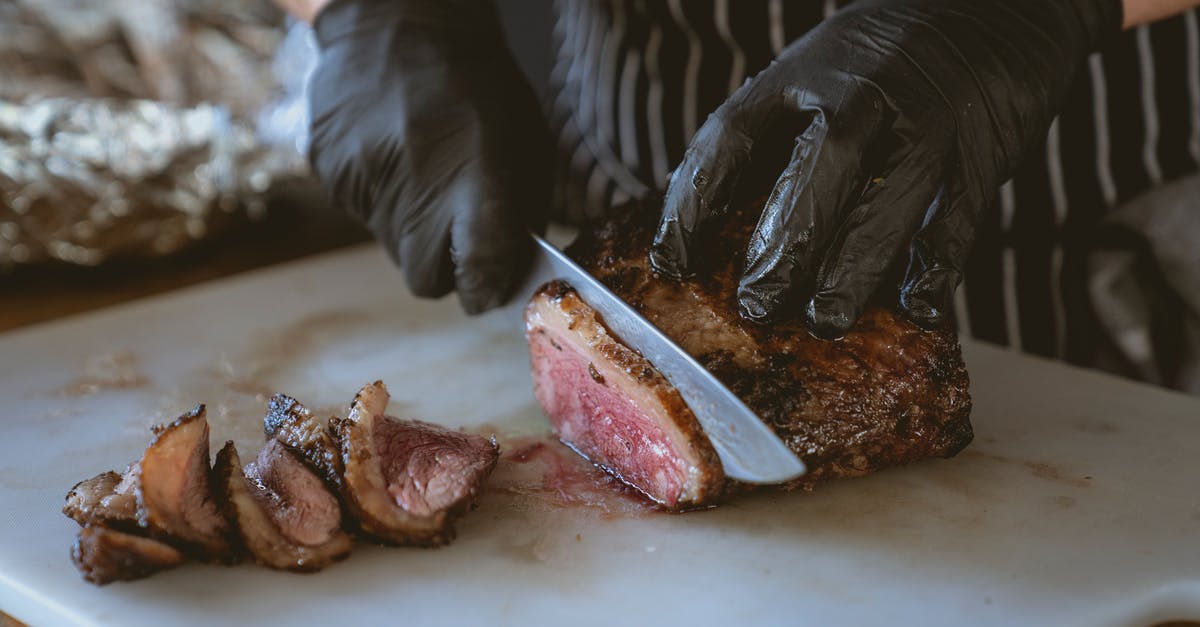 Can you hone a knife properly by using another knife? - Close-Up Shot of a Person Slicing Cooked Meat Can you hone a knife properly by using another knife? - Close-Up Shot of a Person Slicing Cooked Meat