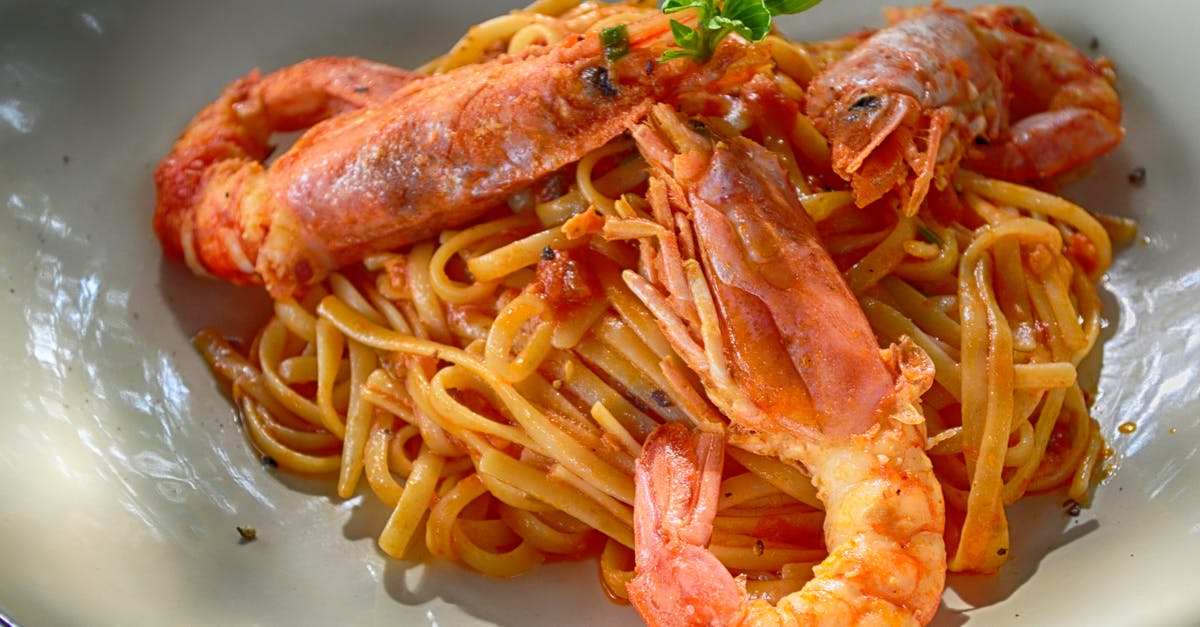 Can you interchange oil and butter in emulsified sauces? - Cooked Shrimp With Noodles Can you interchange oil and butter in emulsified sauces? - Cooked Shrimp With Noodles