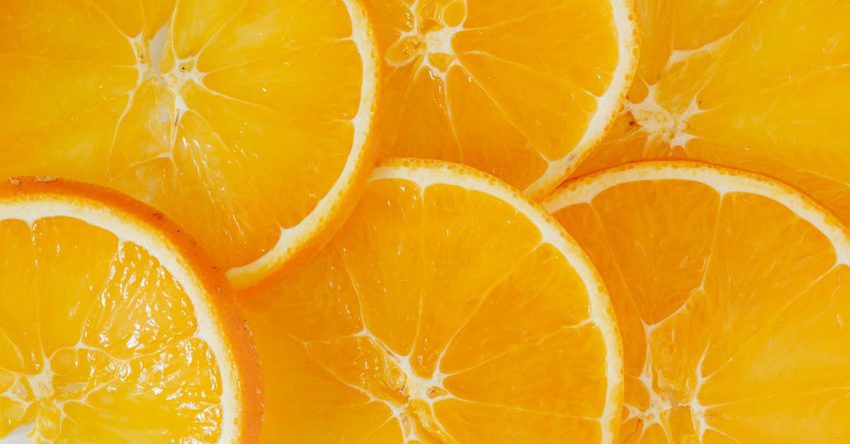 Can you make orange juice with a blender? - Slices of fresh ripe orange Can you make orange juice with a blender? - Slices of fresh ripe orange
