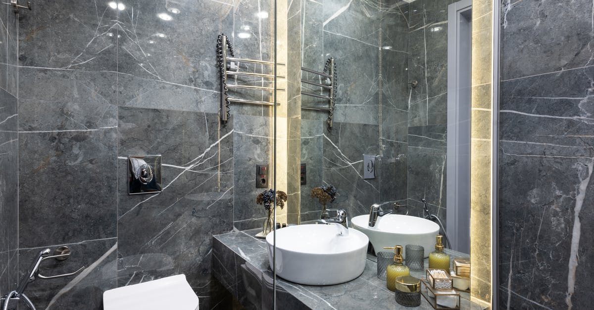 Can you sharpen a ceramic knife? - Modern bathroom interior with toiletry products at home Can you sharpen a ceramic knife? - Modern bathroom interior with toiletry products at home