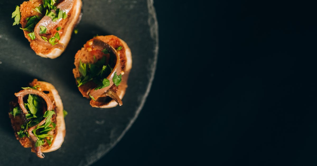 Can you use sundried anchovies for myeolchi yuksu (Korean anchovy broth)? - Close-Up Photograph of Bread with Anchovies Can you use sundried anchovies for myeolchi yuksu (Korean anchovy broth)? - Close-Up Photograph of Bread with Anchovies