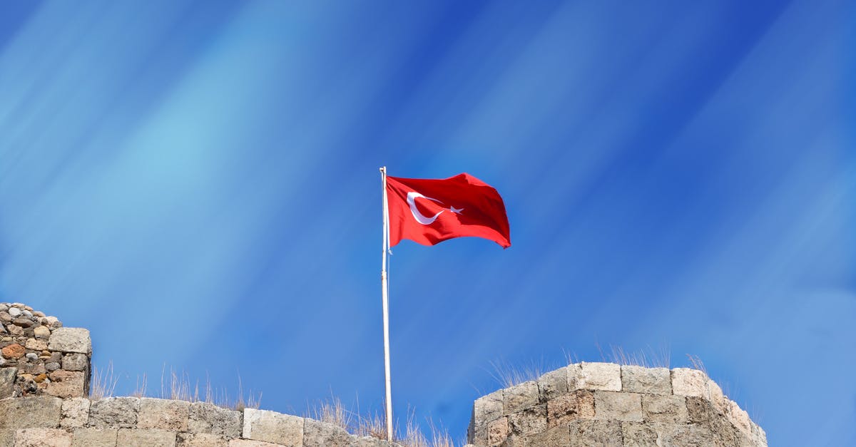 Canning chow chow - Red and White Flag on Pole