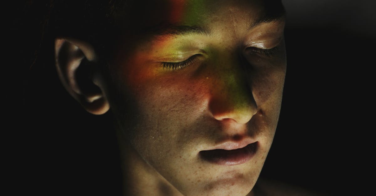 Carrots turning dark at heads, and on skin after chopping? - Freckled teenager with neon lights on face Carrots turning dark at heads, and on skin after chopping? - Freckled teenager with neon lights on face